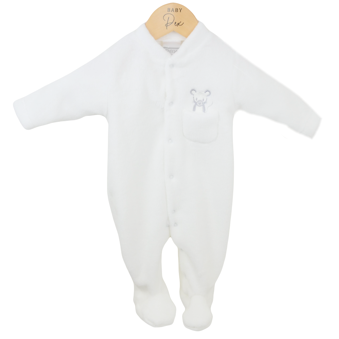 Baby Fluffy Mouse Sleepsuit