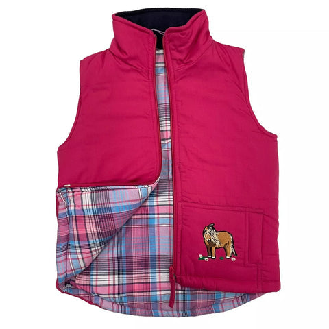 Baby Girls Pony Gilet