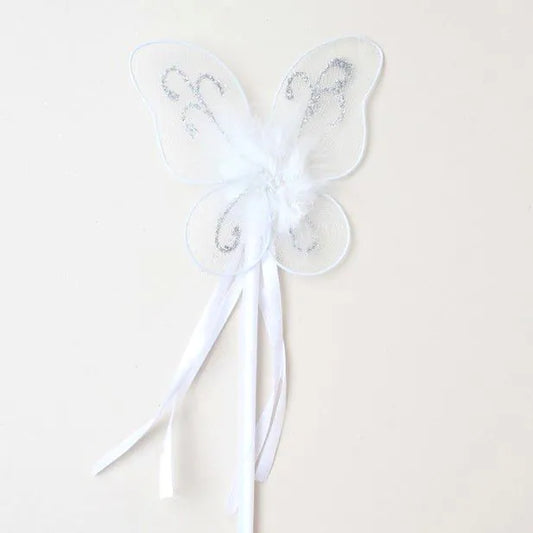 White Butterfly Wand