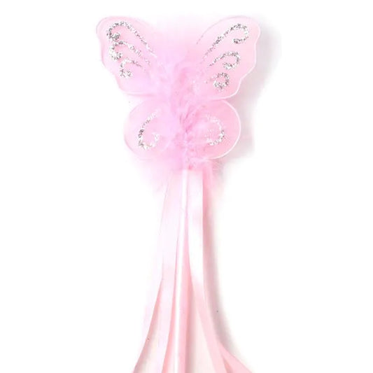 Pink Butterfly Wand