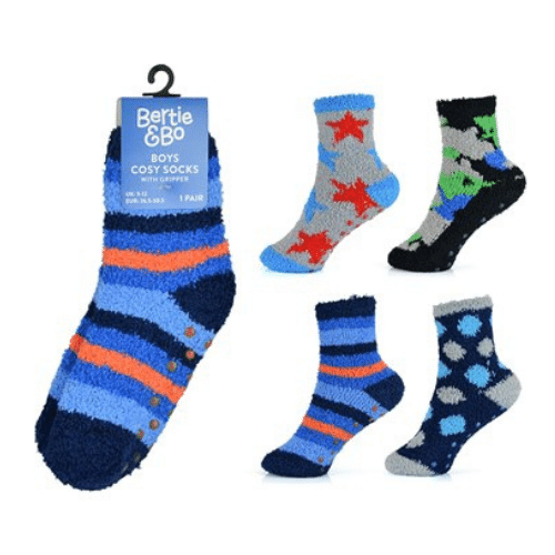 Boys fluffy discount socks
