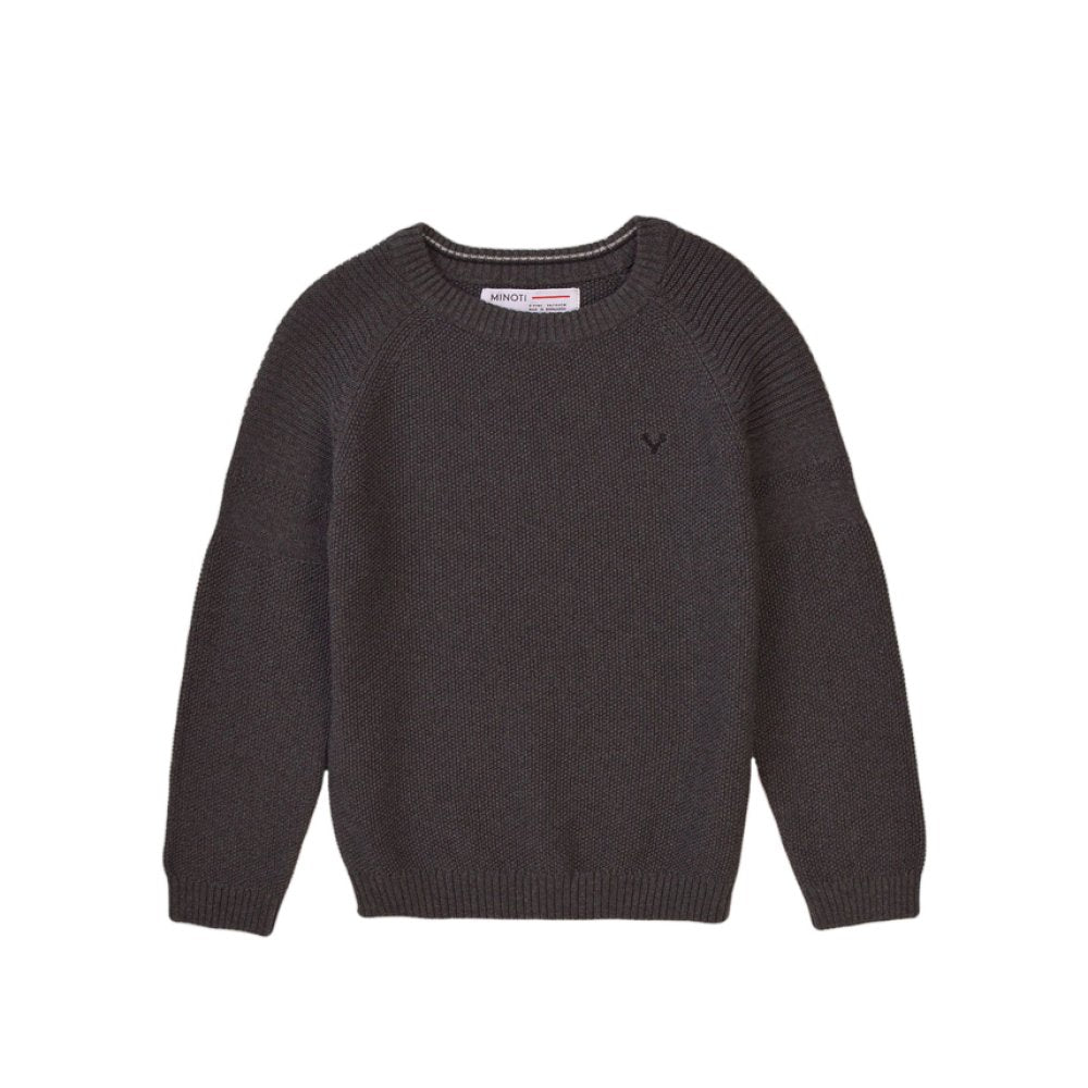 Boys Marl Knitted Jumper