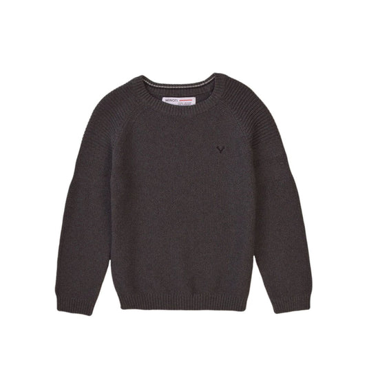 Boys Marl Knitted Jumper