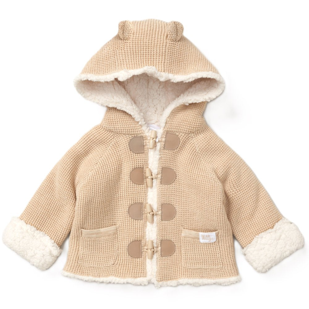 Baby Sherpa Lined Knitted Coat