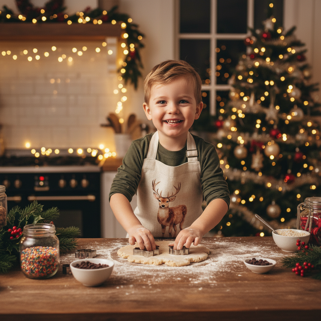 Reindeer Apron