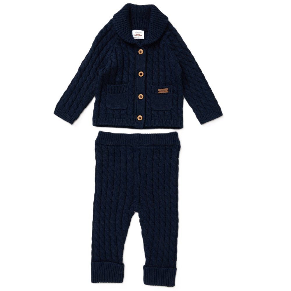 Baby Boys Knitted Outfit
