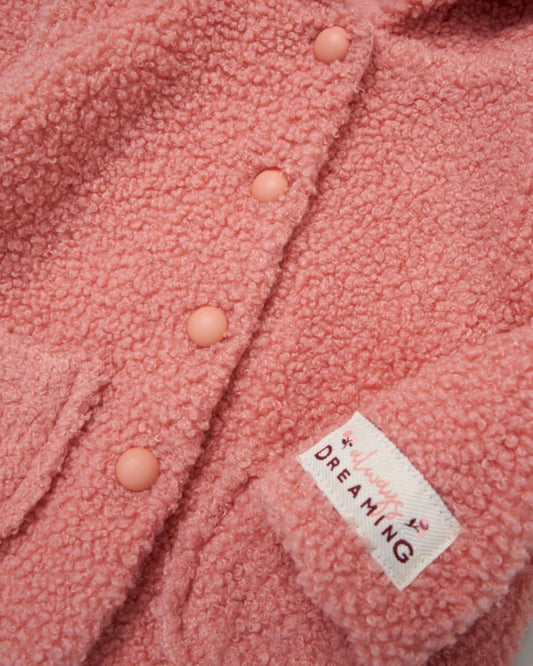 Baby Girls Teddy Fleece Jacket