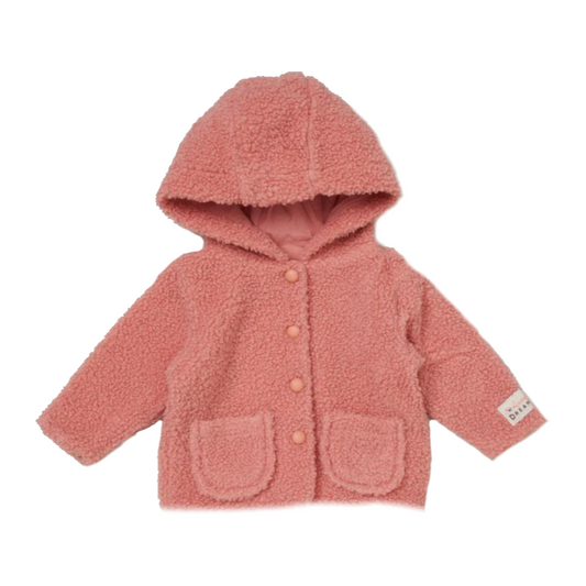 Baby Girls Teddy Fleece Jacket