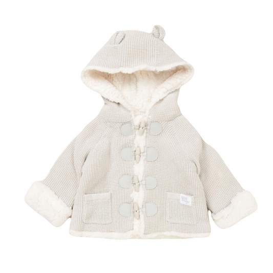 Baby Knitted Sherpa Lined Knitted Jacket