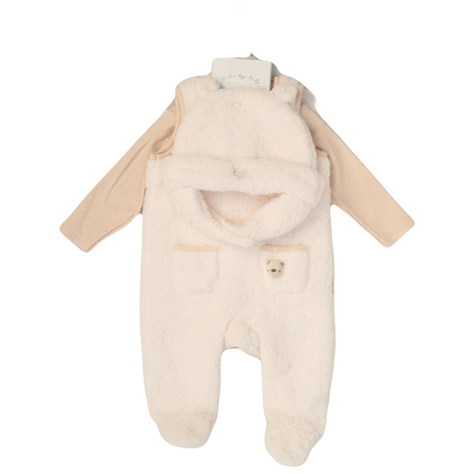 Baby Sherpa Dungaree Outfit