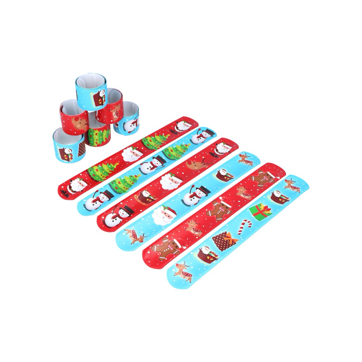 Christmas Snap Band Bracelet