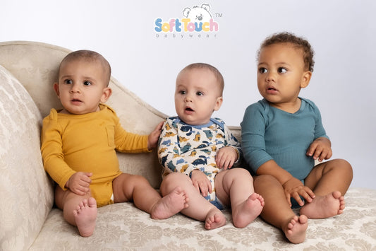 Baby Boys Thermal Bodysuits