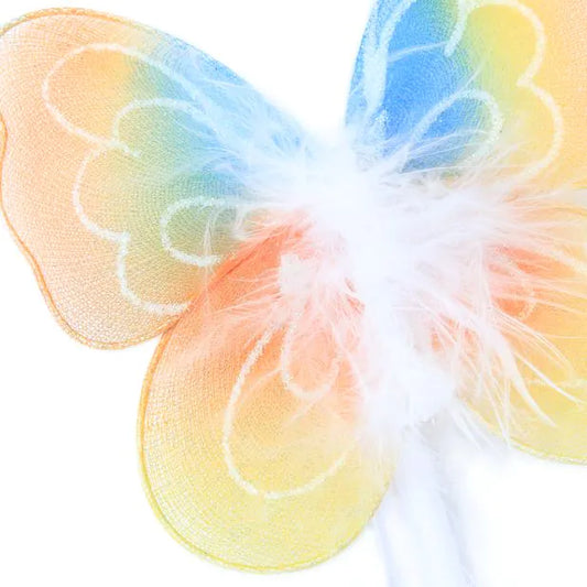 Rainbow Butterfly Wand