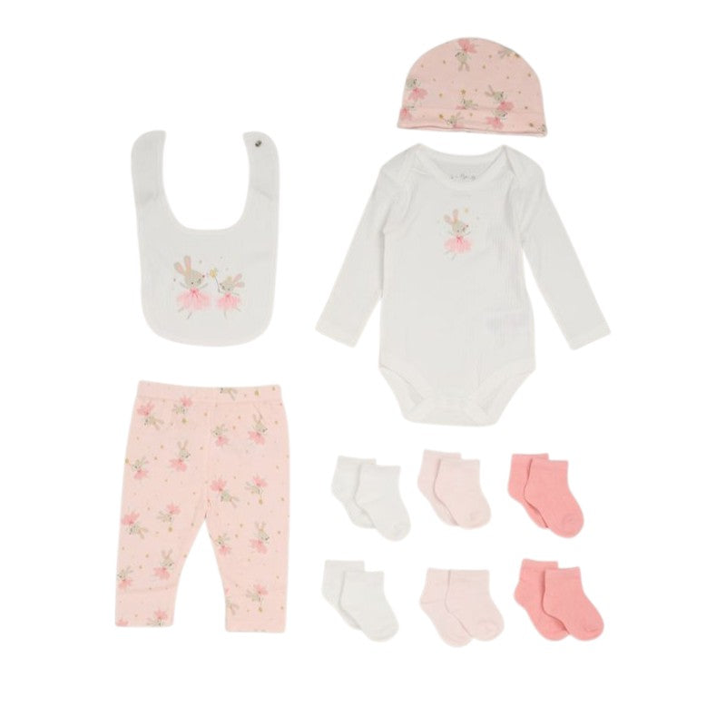 Baby Girls 10 Piece Outfit