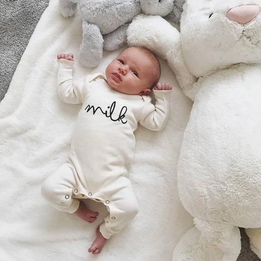 Baby Organic Milk Romper