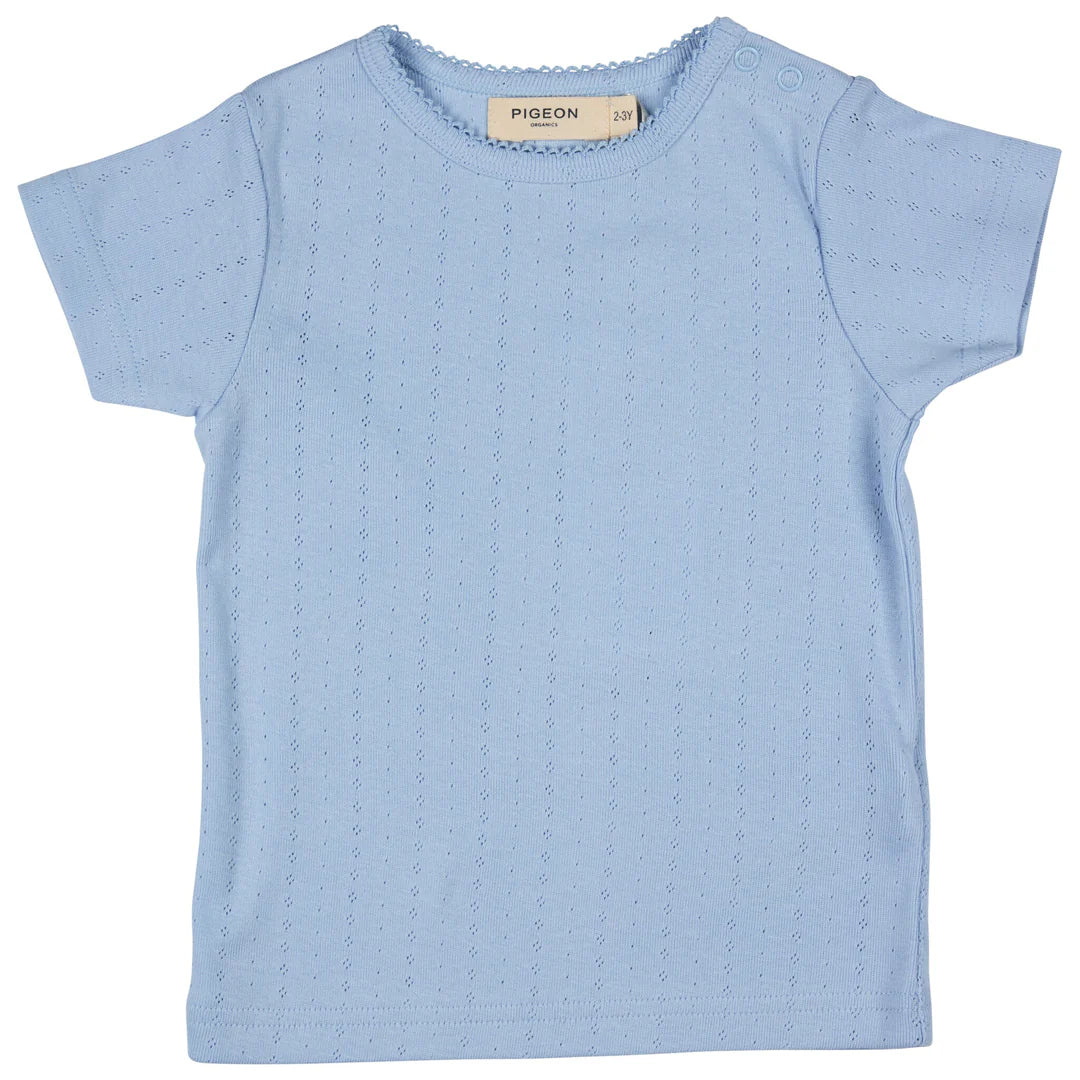 Baby Girls Organic Pointelle T-Shirt