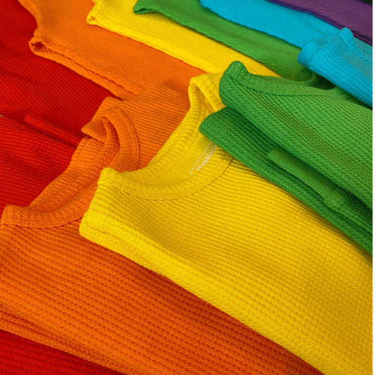 Baby Yellow Organic Waffle Set