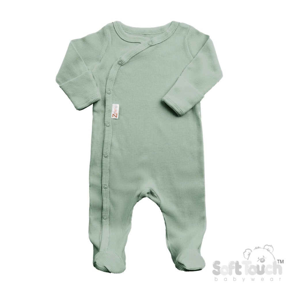 Baby Ribbed Sleepsuit