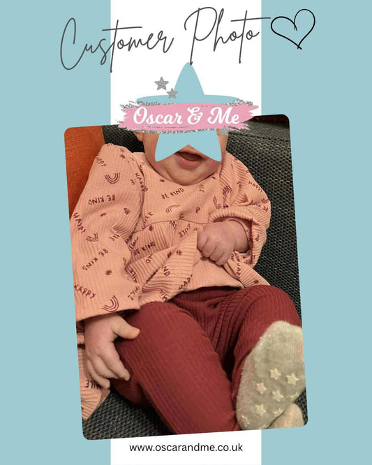 Baby Girls Ribbed 2 Piece Outfit