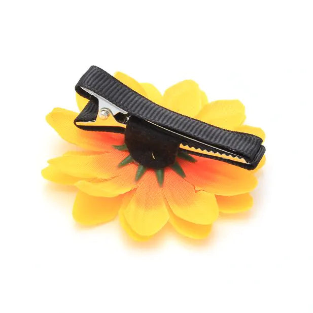 Set Of 2 Sunflower Clips