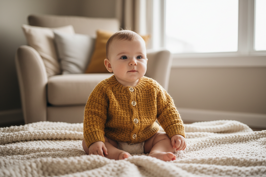 Hand Knitted Cardigan