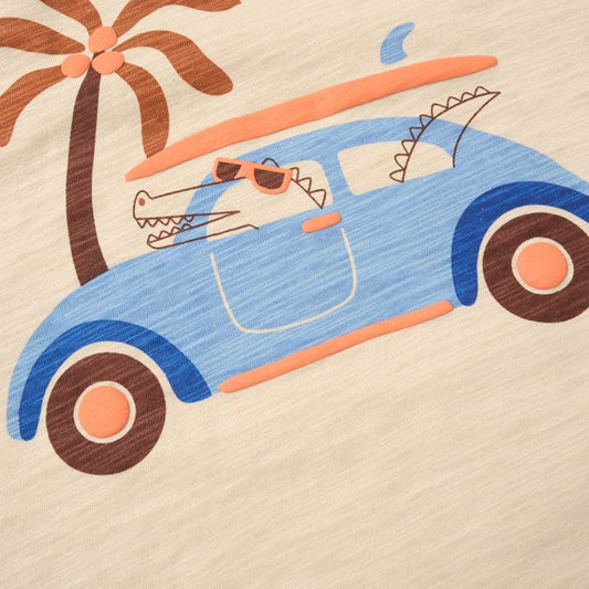 Baby Boys Graphic T-shirt, Shorts & Sunglasses Outfit