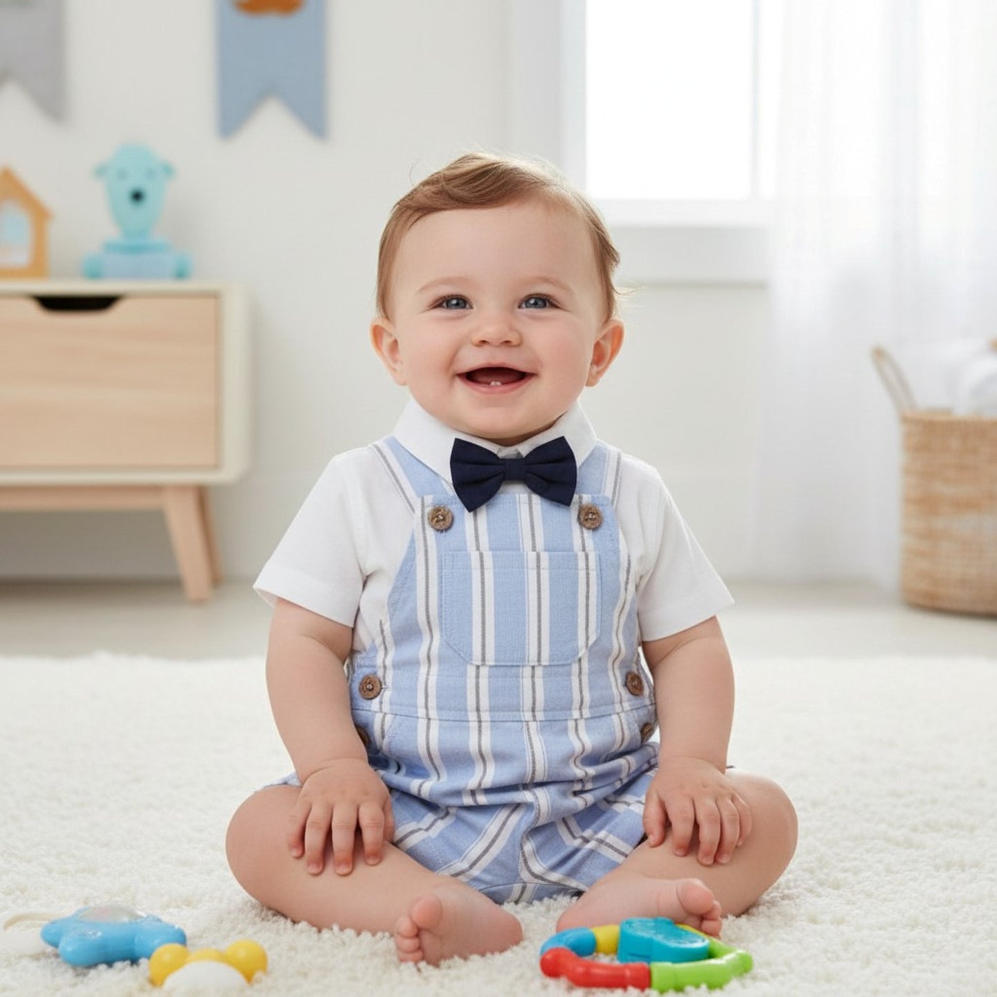 Baby Boys Dungaree Outfit