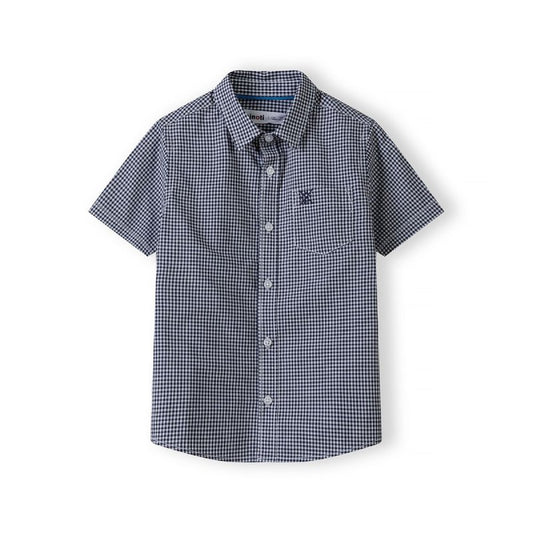 Boys Check Short Sleeve Shirt