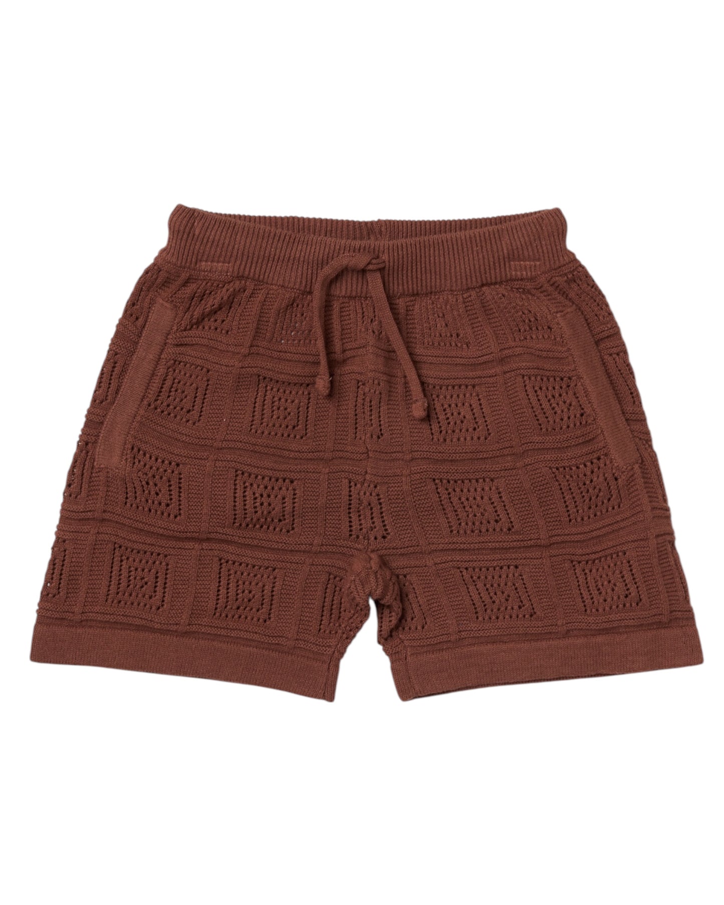 Boys Knit Shorts & Shirt Outfit