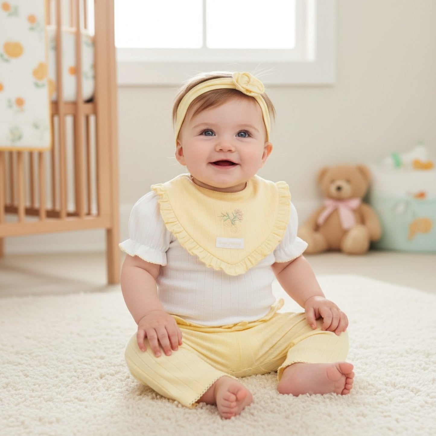 Baby Girls 4 Piece Outfit