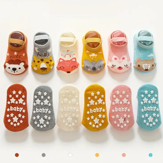 Baby Animal Grippy Socks