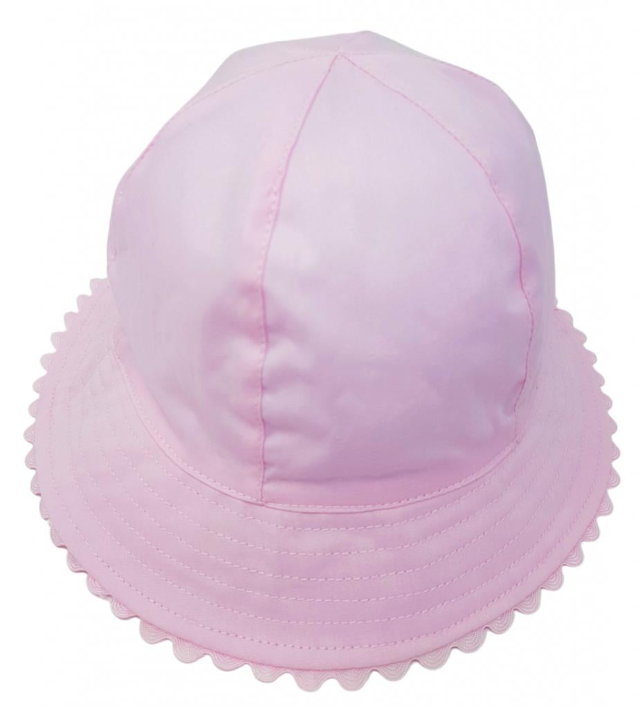 Baby Scallop Edge Cloche Hat