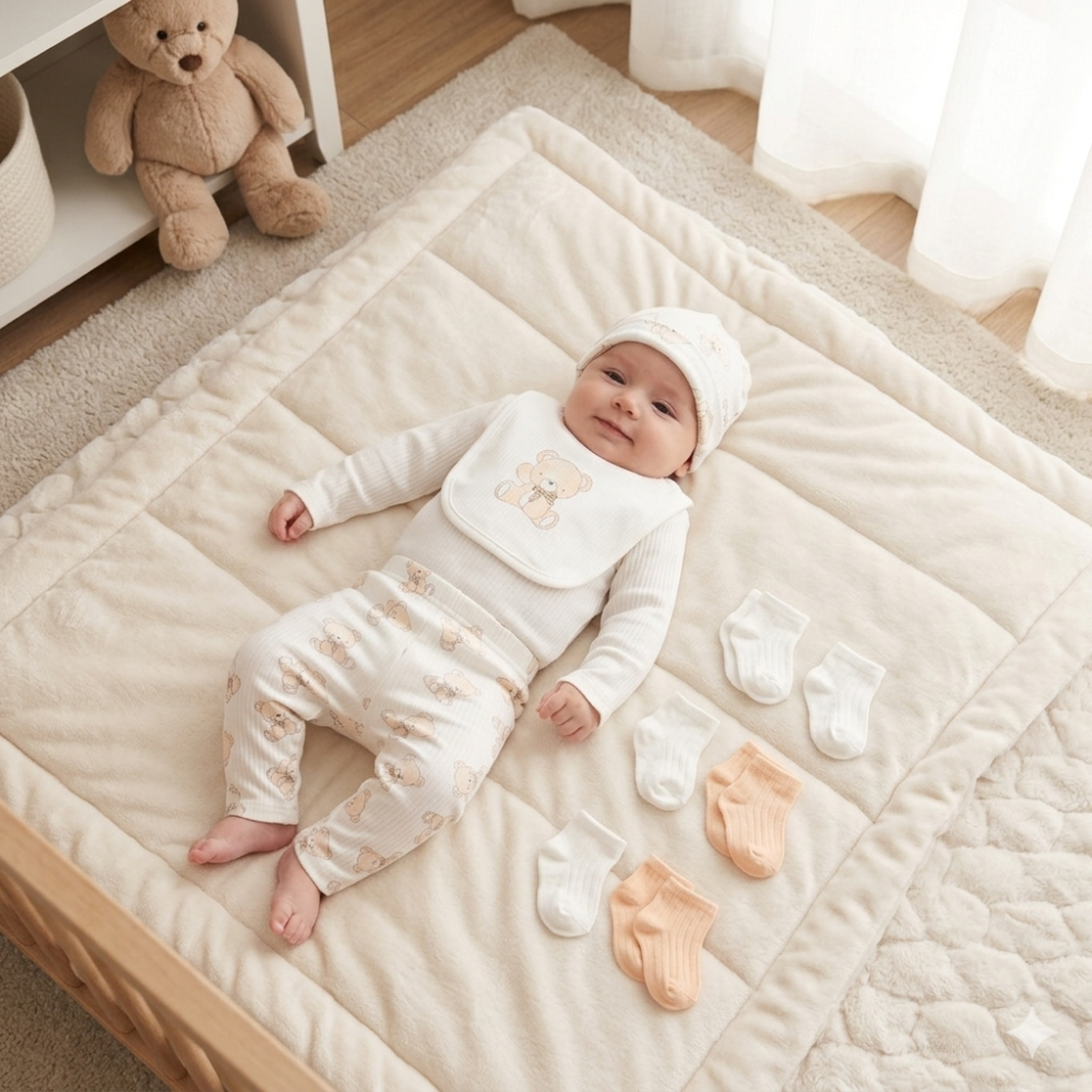 Baby Bear 10 Piece Gift Set