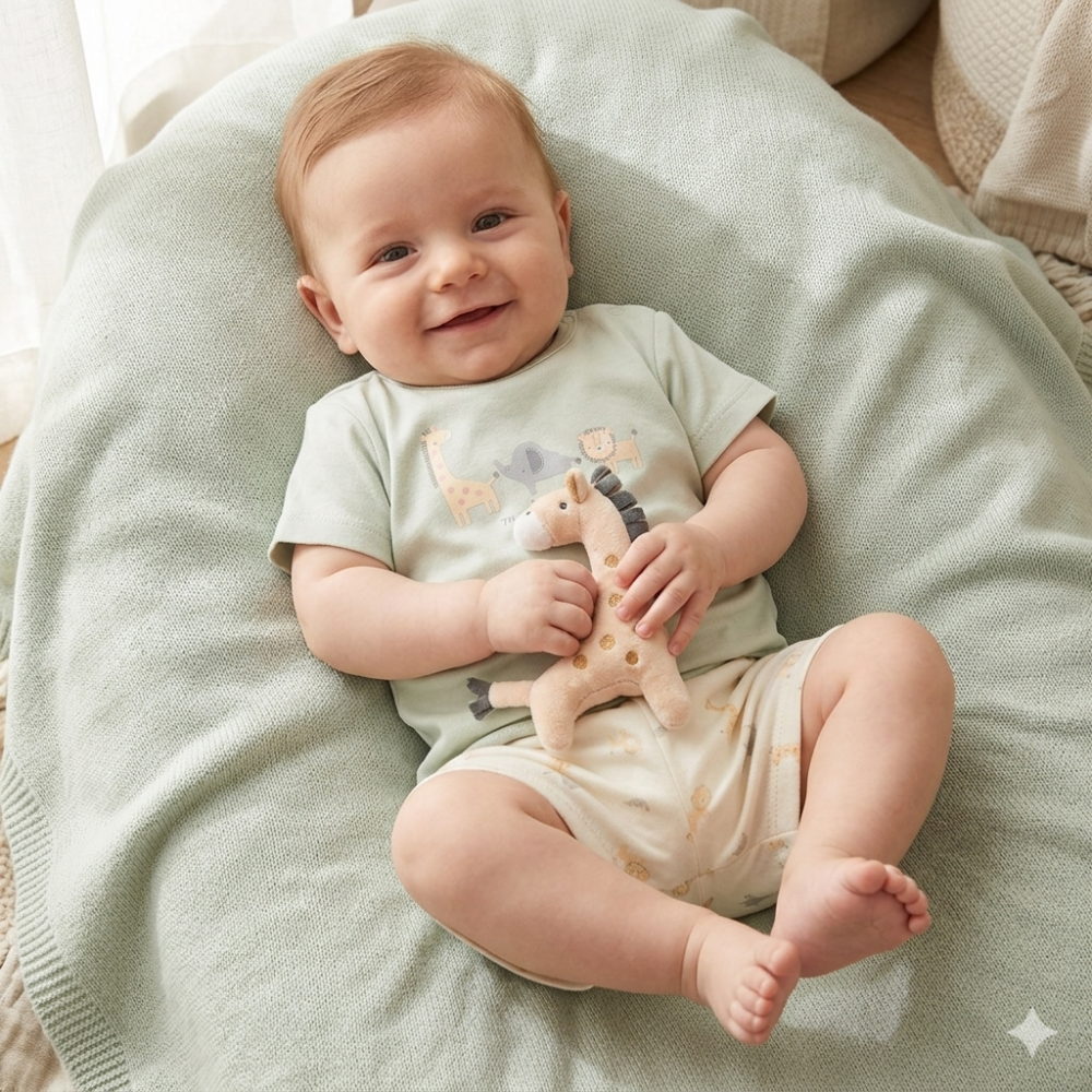 Baby Boys Giraffe Outfit