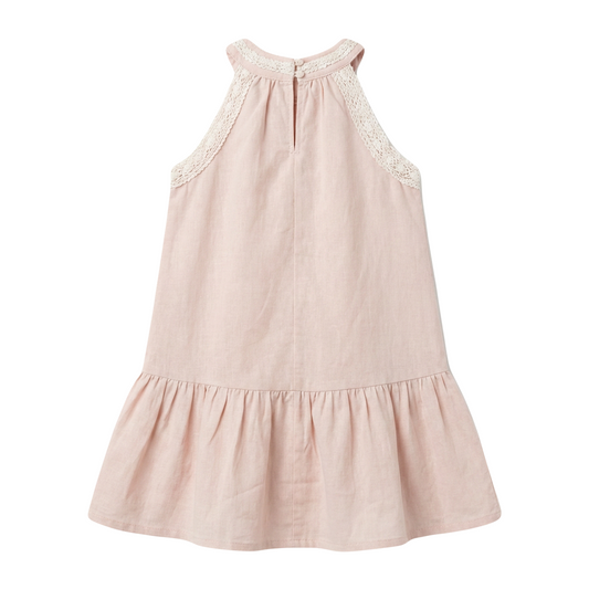 Girls Lace Collar Dress