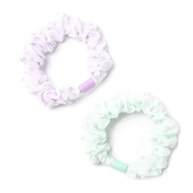 Set of 5 Polka Dot Scrunchies