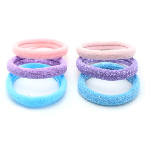 Unicorn Clips & Jersey Elastics Set