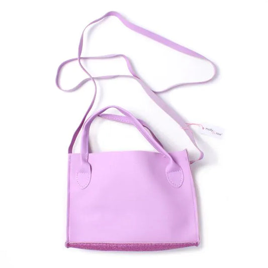 Handbag With Glitter Sides