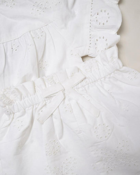 Baby Girls Broderie Anglaise Outfit
