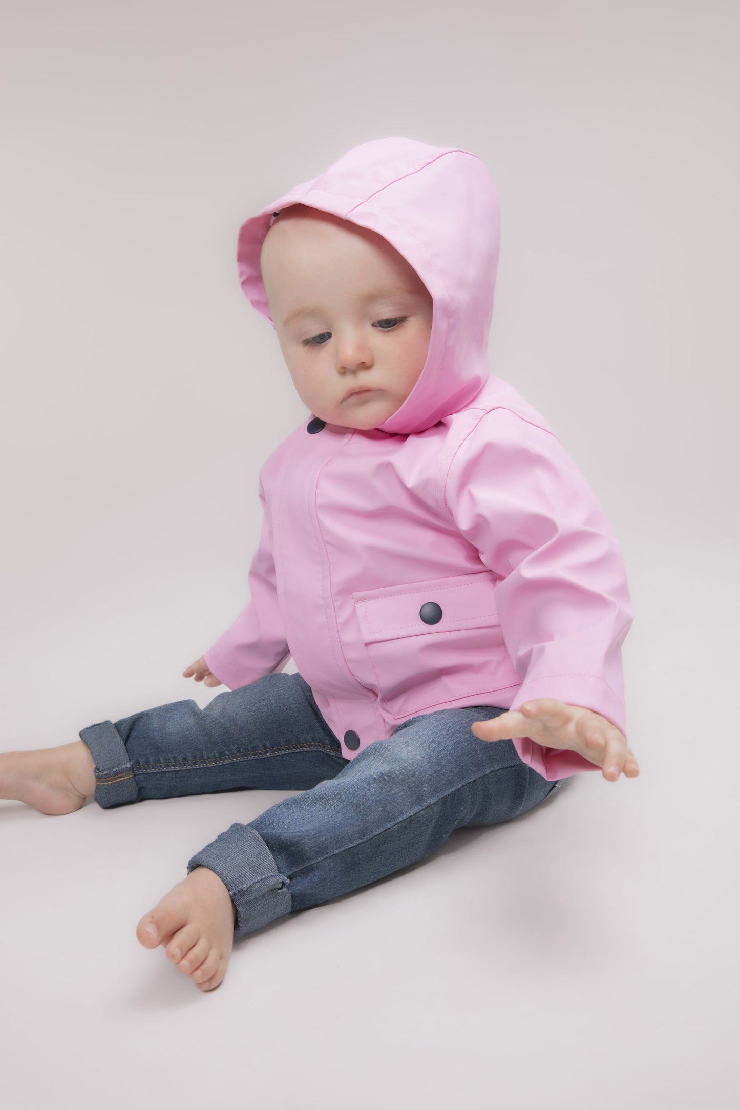 Baby Pink Rain Jacket