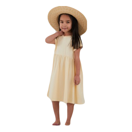Girls Cotton Jersey Dress