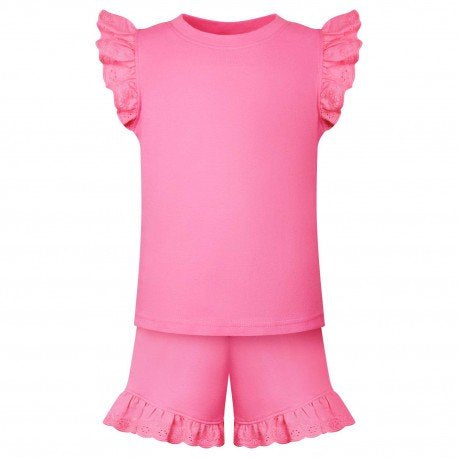 Girls Shorts & T-Shirt Outfit