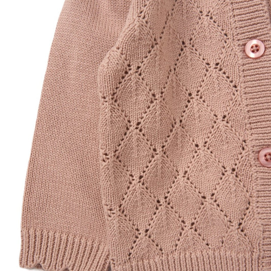 Baby Girls 2 Piece Knitted Outfit