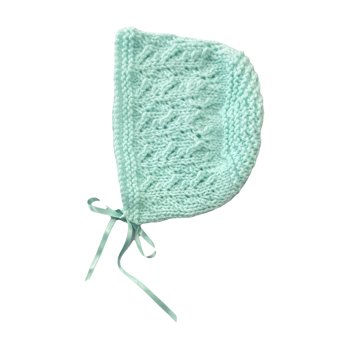 Hand Knitted Bonnet