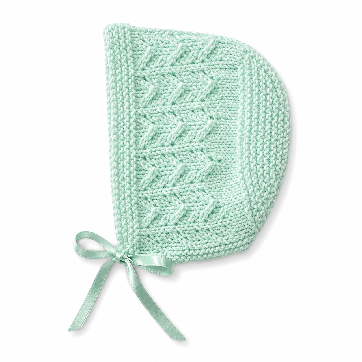 Hand Knitted Bonnet