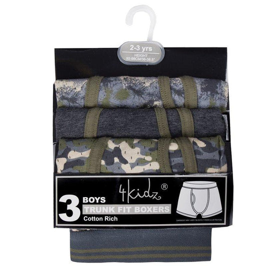 Boys Trunk Fit Boxer Shorts | Oscar & Me | Baby & Children’s Clothing & Accessories