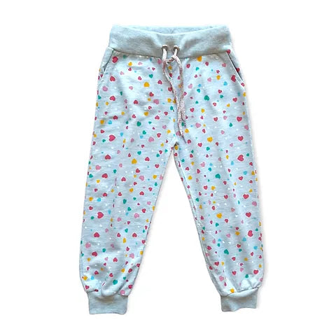 Girls Heart Print Jog Pants | Oscar & Me | Baby & Children’s Clothing & Accessories
