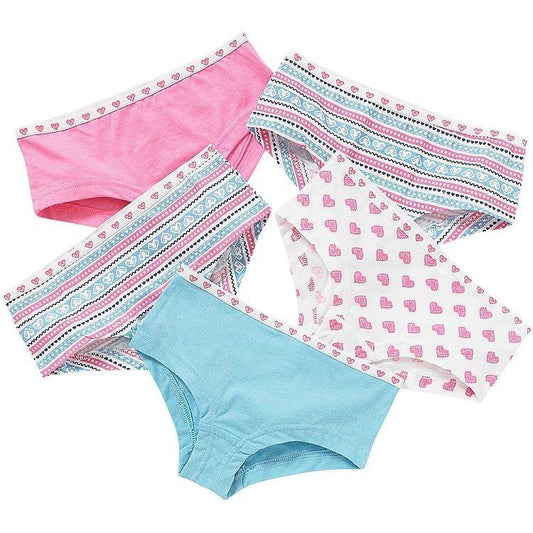 Girls 5 Pack Printed Hipster Shorts | Oscar & Me | Baby & Children’s Clothing & Accessories