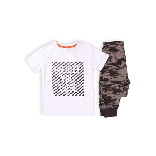 Boys Snooze You Lose Pyjama Set | Oscar & Me | Baby & Children’s Clothing & Accessories