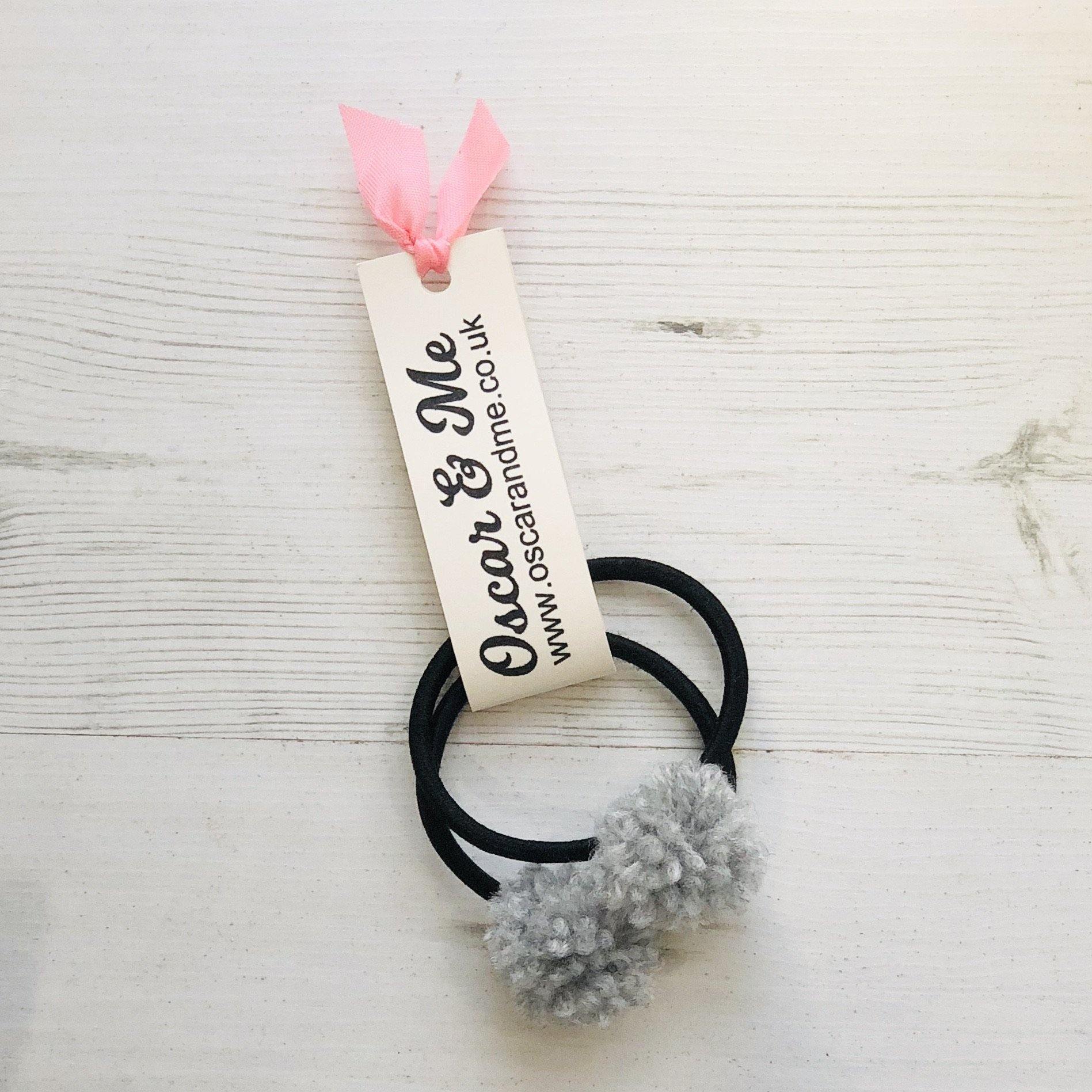 Pom Pom Hair Bobbles | Oscar & Me | Baby & Children’s Clothing & Accessories